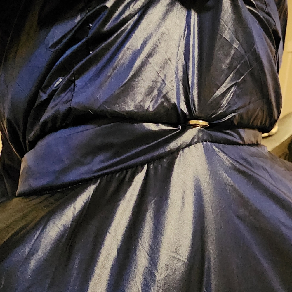 Fabletics Adeline Shine Oversize Long Puffer Coat XL - Picture 9 of 10